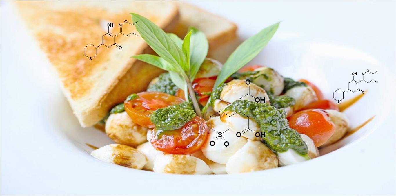 Sandwich con fórmulas de sustancias químicas Sandwich con fórmulas de sustancias químicas