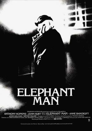 Cartel de la película el hombre elefante