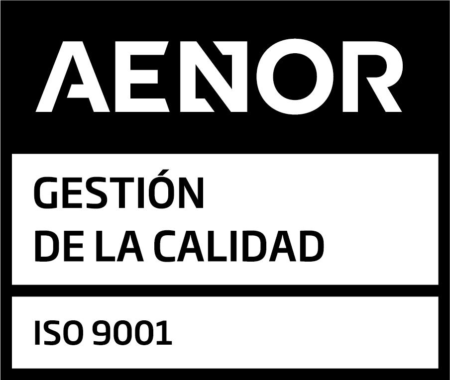 Logo Sello AENOR ISO 9001