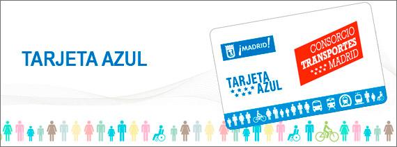 Imagen con una Tarjeta Azul