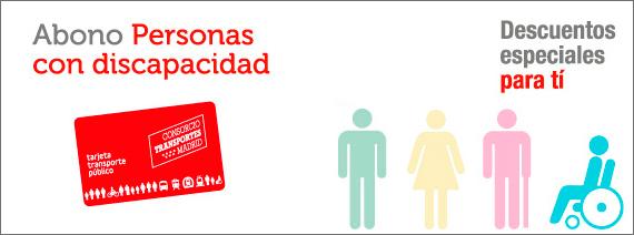 Imagen que representa el Abono Transportes para personas con discapacidad