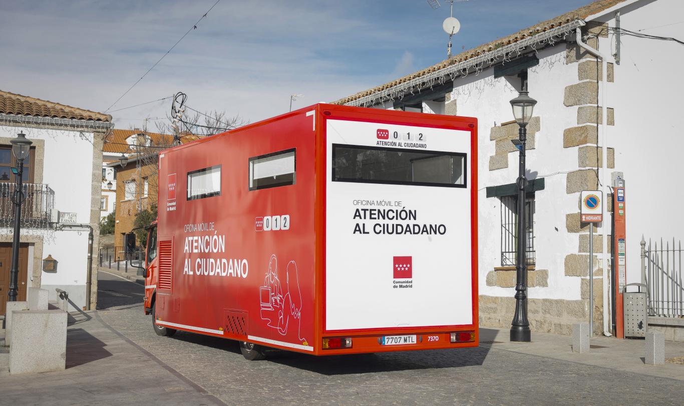 La oficina móvil en Colmenar Arroyo