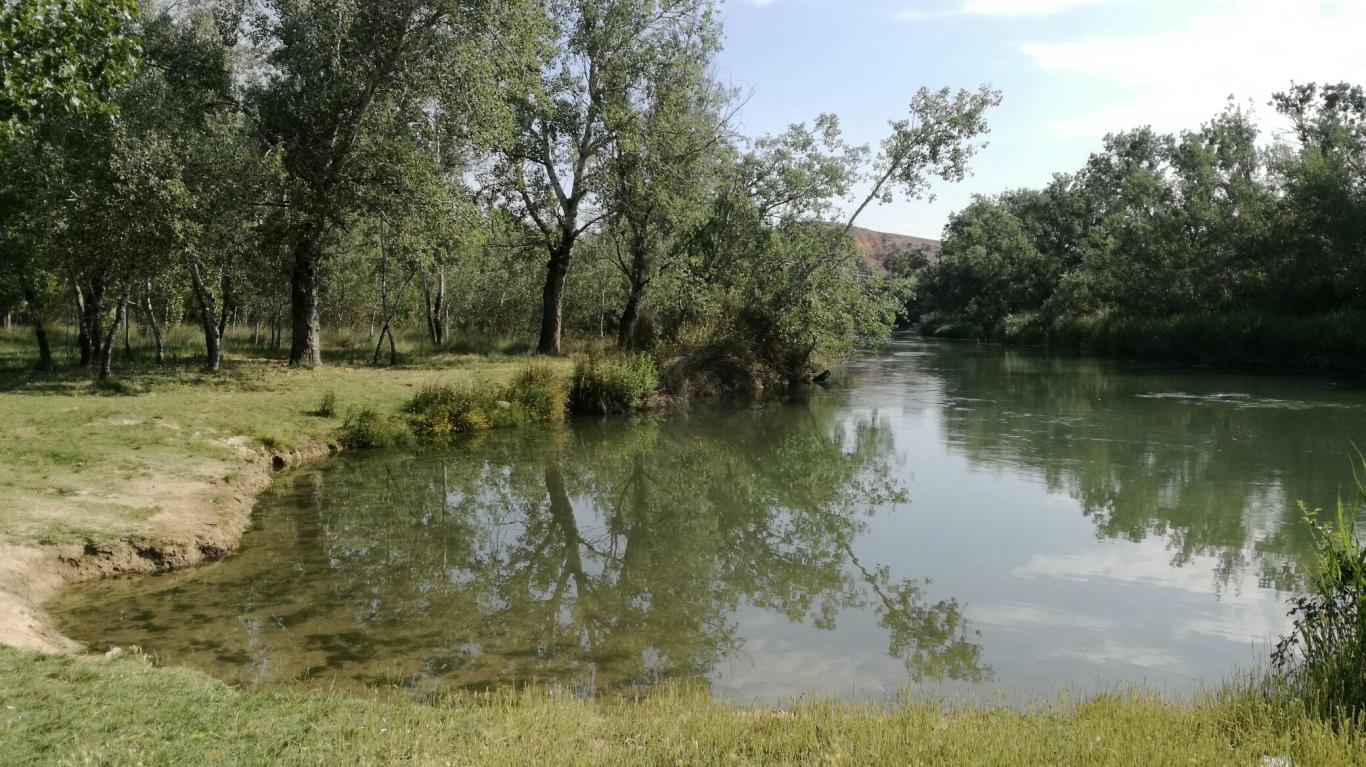 Los Villares Imagen de la zona de baño de Los Villares en Estremera