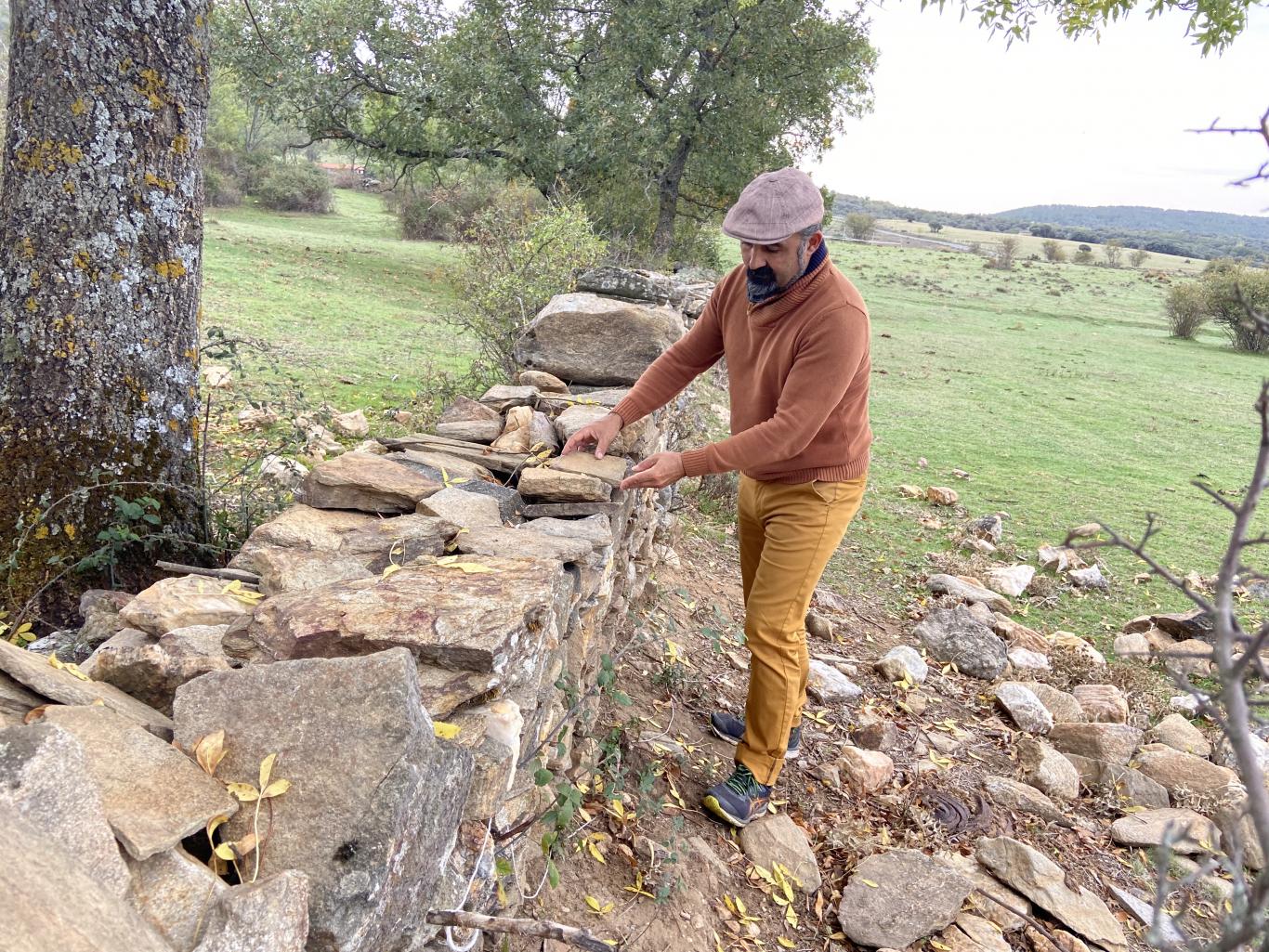 El proyecto plantea la participación de diferentes agentes del territorio como maestros de la piedra seca