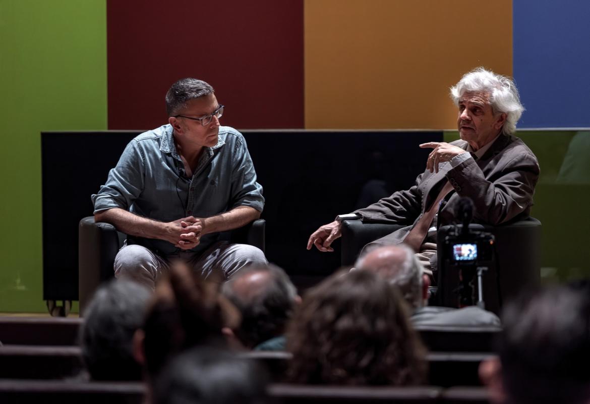 Encuentro con Bernard Plossu en el auditorio Lolita Franco del complejo cultural El Águila