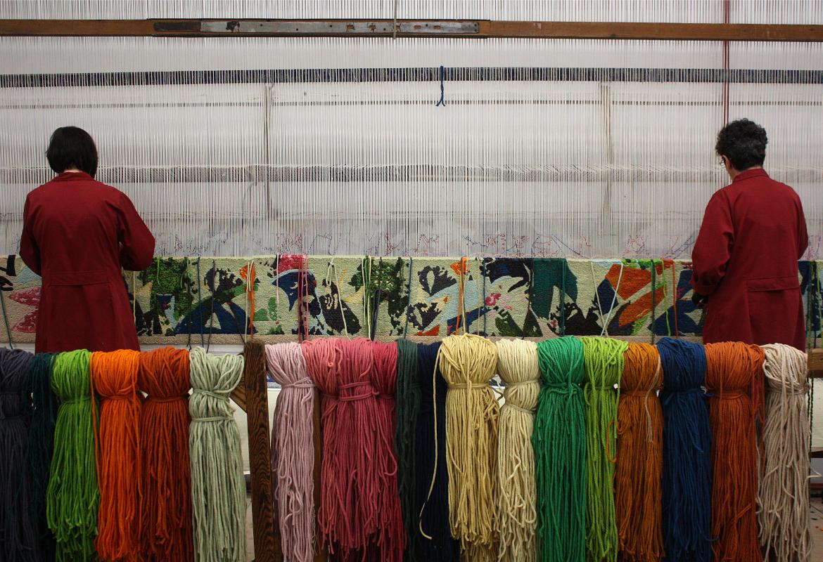 Almacen de la Real Fábrica de Tapices  la Real Fábrica de Tapices