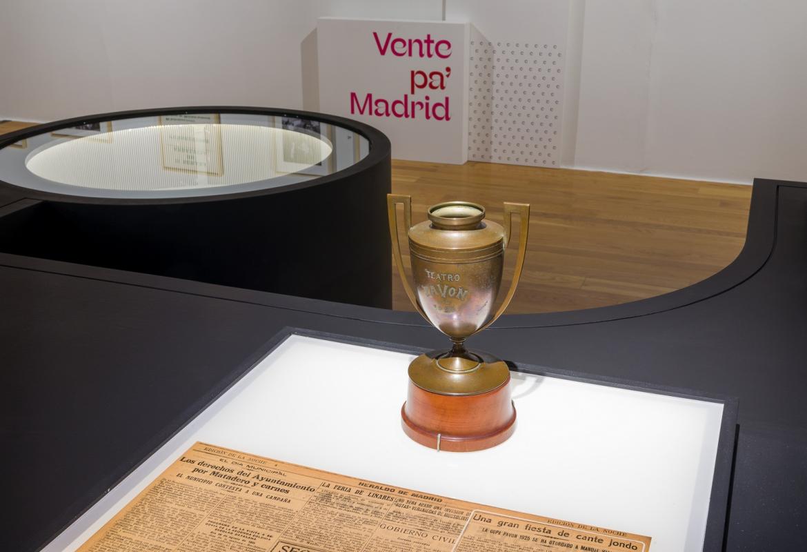 Detalle de la exposición Copa Pavón