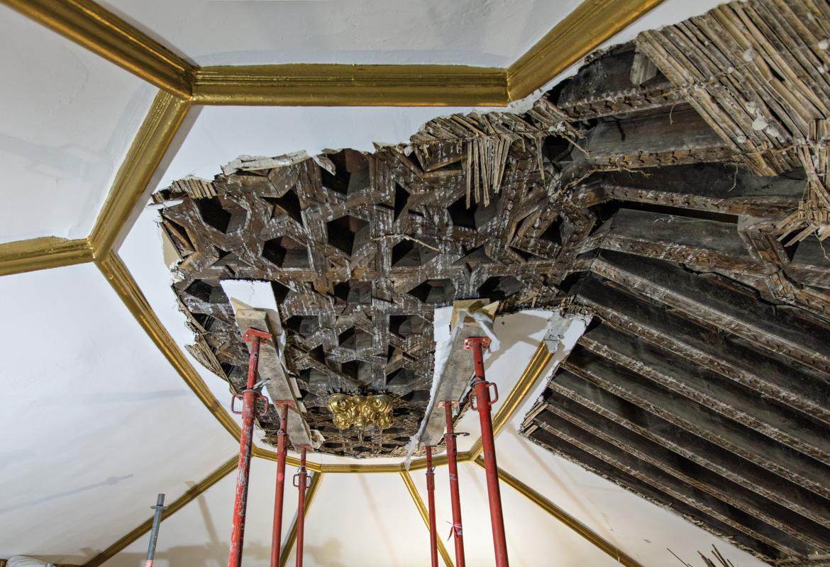 Restauración Presbiterio de la iglesia de Santa María La Blanca