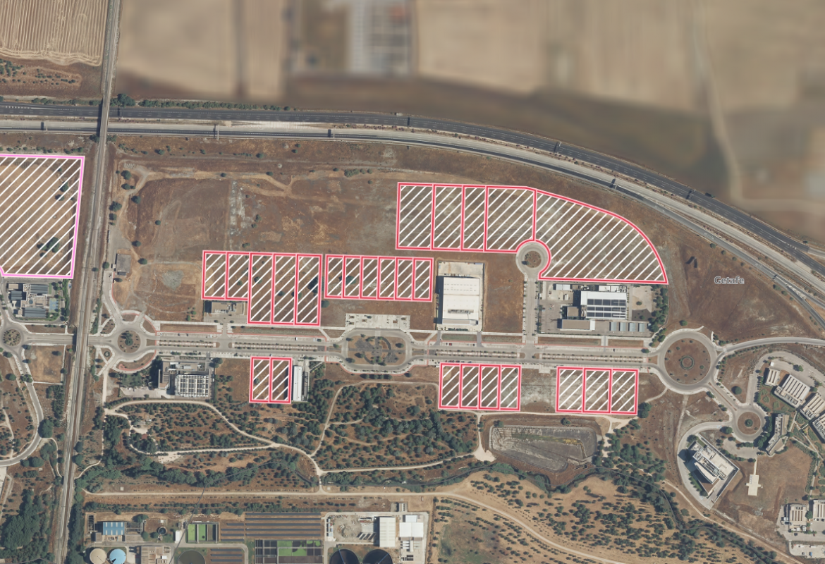 ortofoto Tecnogetafe, getafe