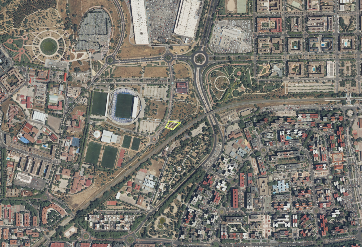 Foto aérea Leganés