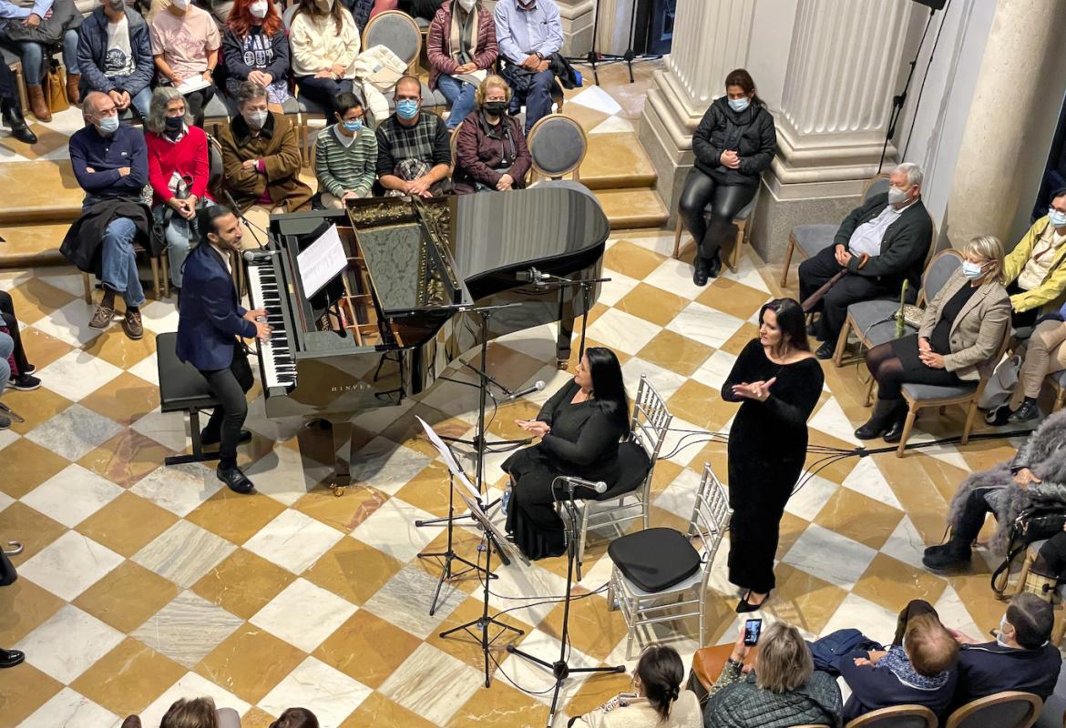 Imagen Concierto de Pablo Rubén Maldonado, María Mezcle y Chelo Pantoja en el Palacio infante don Luis de Borbón en Boadilla del Monte