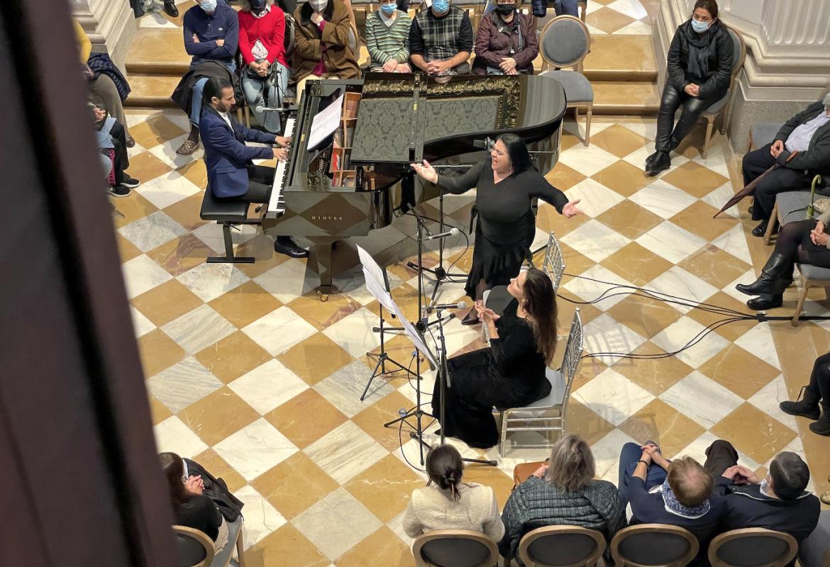 Imagen Concierto de Pablo Rubén Maldonado, María Mezcle y Chelo Pantoja en el Palacio infante don Luis de Borbón en Boadilla del Monte