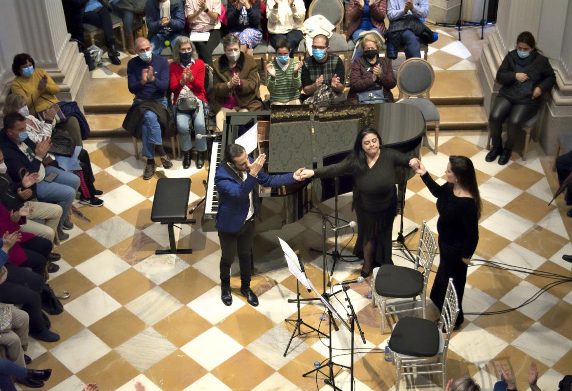 Imagen del Concierto de Pablo Rubén Maldonado María Mezcle y Chelo Pantoja en el Palacio infante don Luis de Borbón en Boadilla del Monte