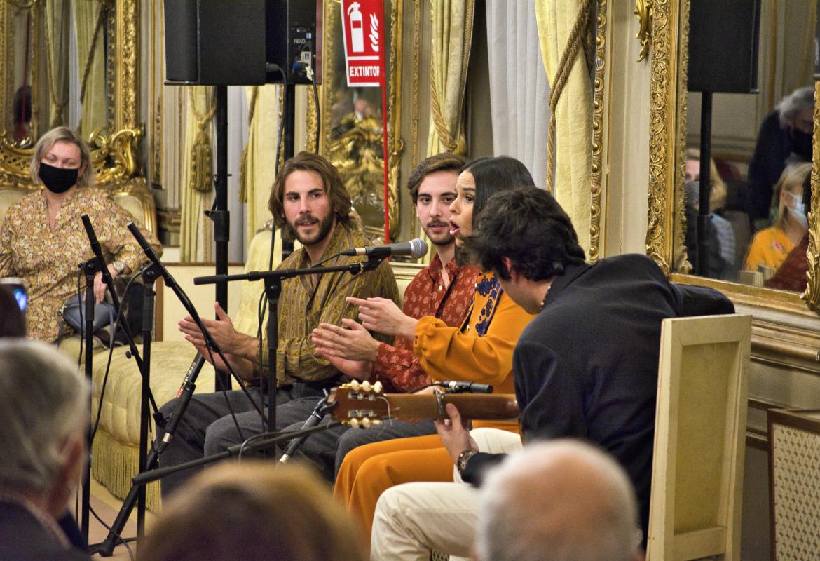 Imagen del Concierto de Ángeles Toledano en el Palacio de Fernán Núñez