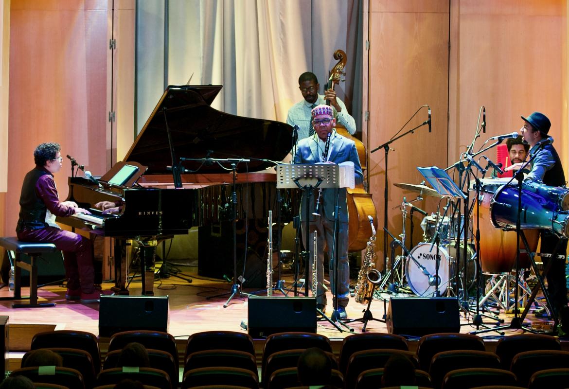Imagen del Concierto de Pepe Rivero Quinteto en el Palacio del Parque Florido
