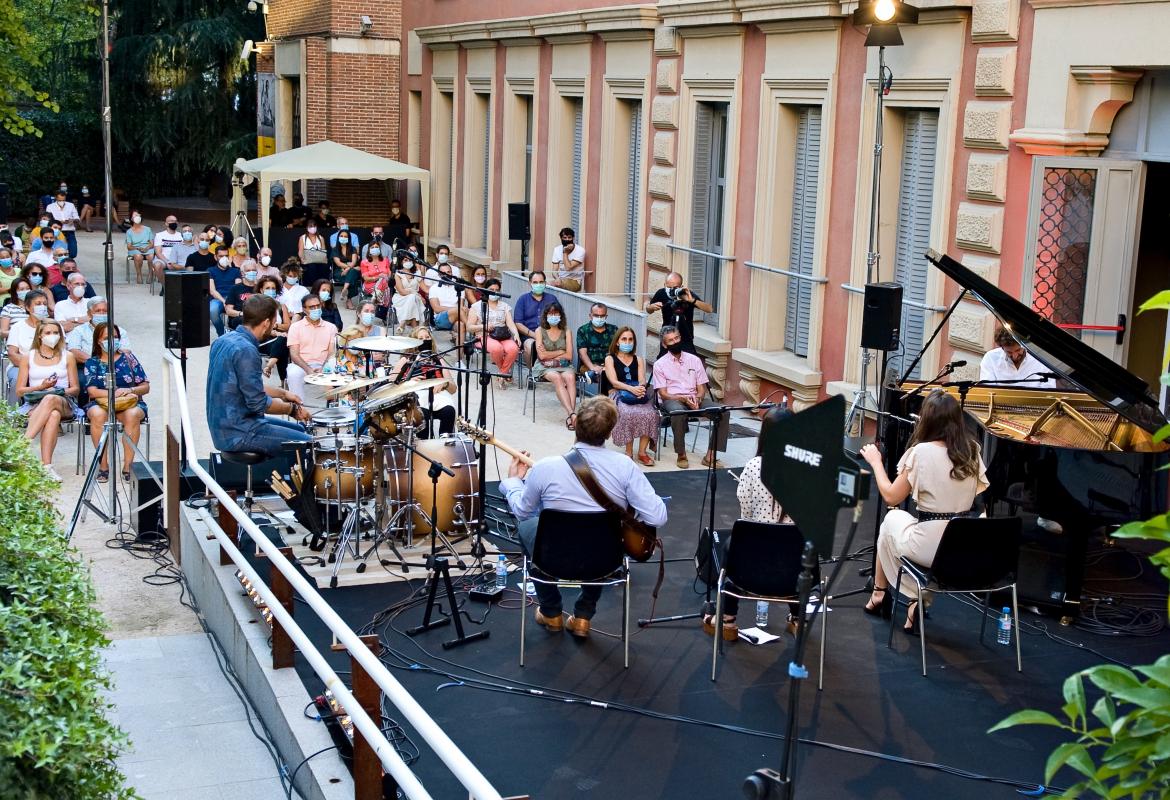 Imagen del Concierto de Chico Pérez Quinteto en el Palacio del Parque Florido
