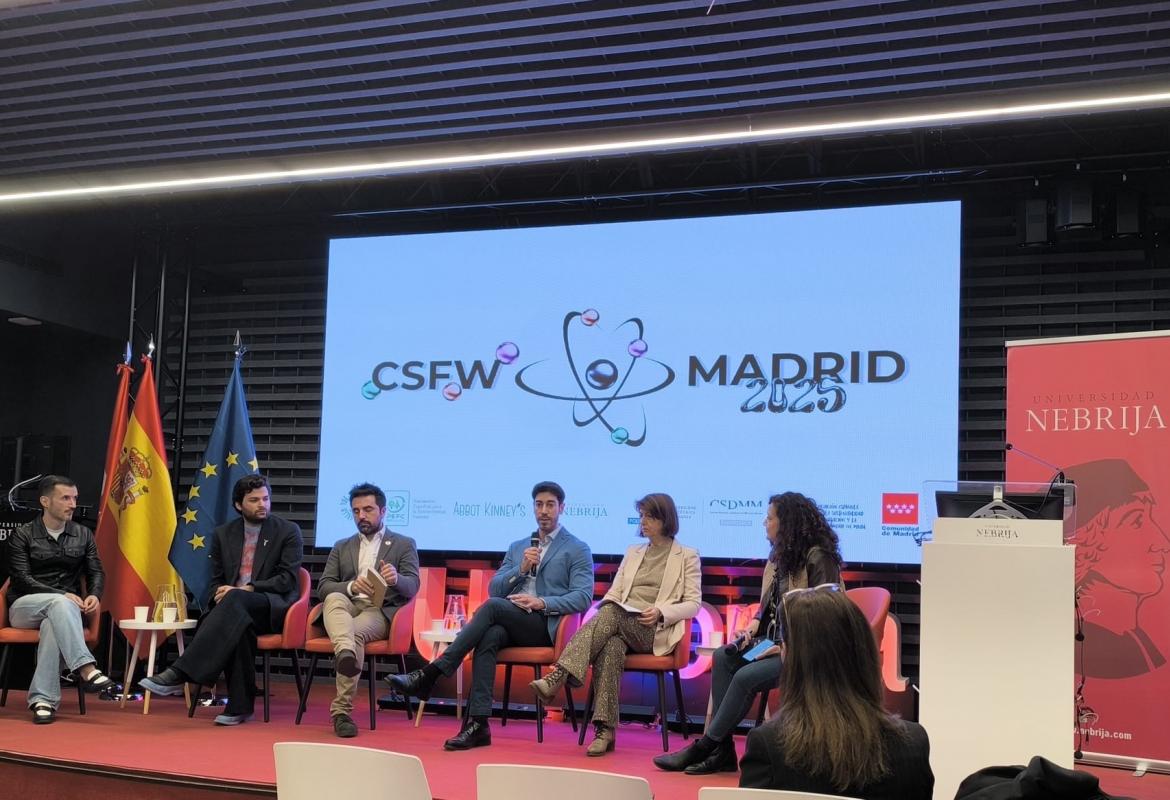 CSFW Madrid 2025 - Participantes en la mesa institucional sobre moda circular