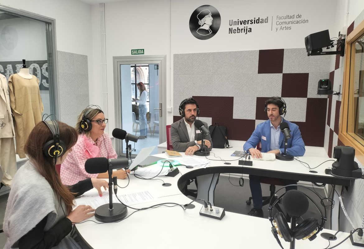 CSFW Madrid 2025 - Imagen entrevista set Radio Nebrija