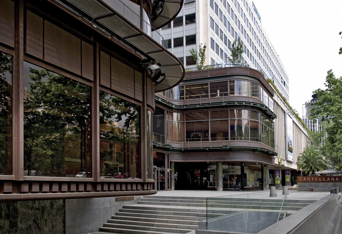 Edificio del paseo de la Castellana