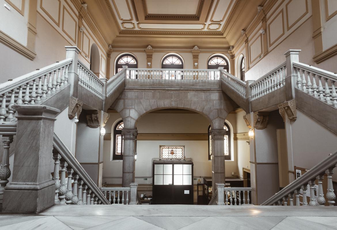 IES Cardenal Cisneros. Miguel Ángel Camón Interior del Instituto Enseñanza Secundaria Cardenal Cisneros