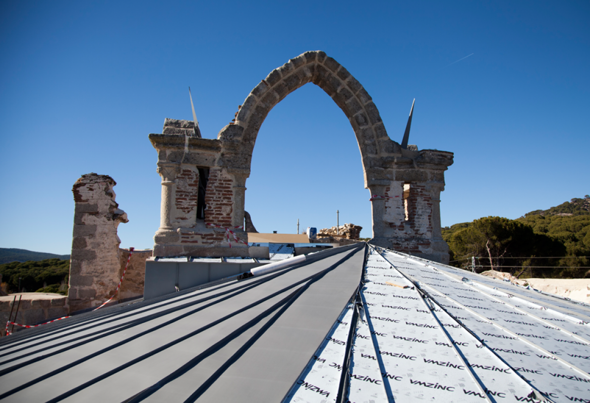 Restauración del ábside y antesacristía del Monasterio de Santa María la Real de Valdeiglesias