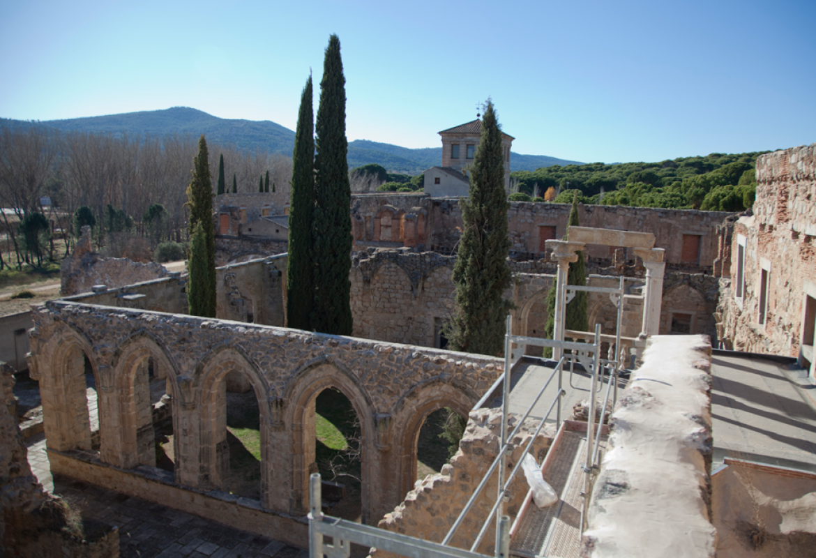 Restauración del ábside y antesacristía del Monasterio de Santa María la Real de Valdeiglesias