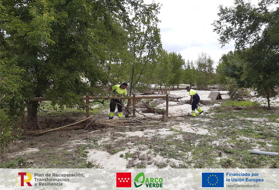 Trabajos Arco Verde uso público