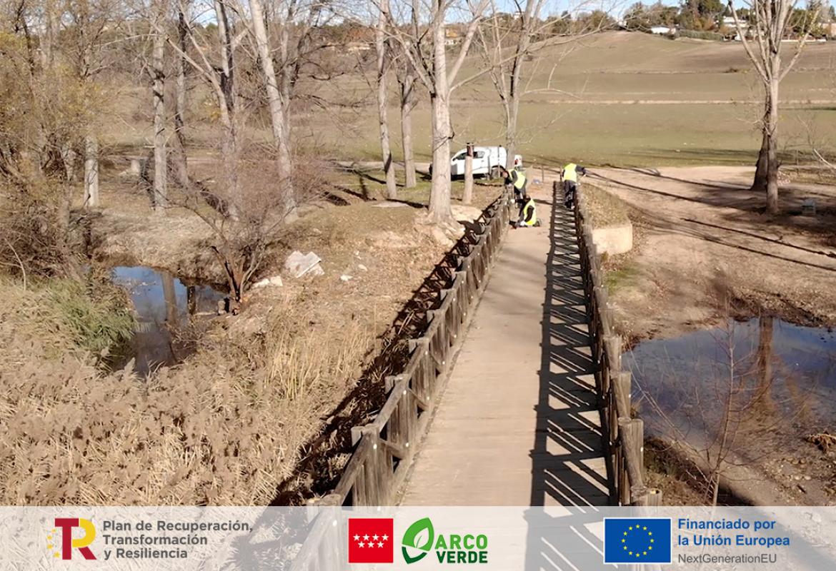 Trabajos Arco Verde uso público