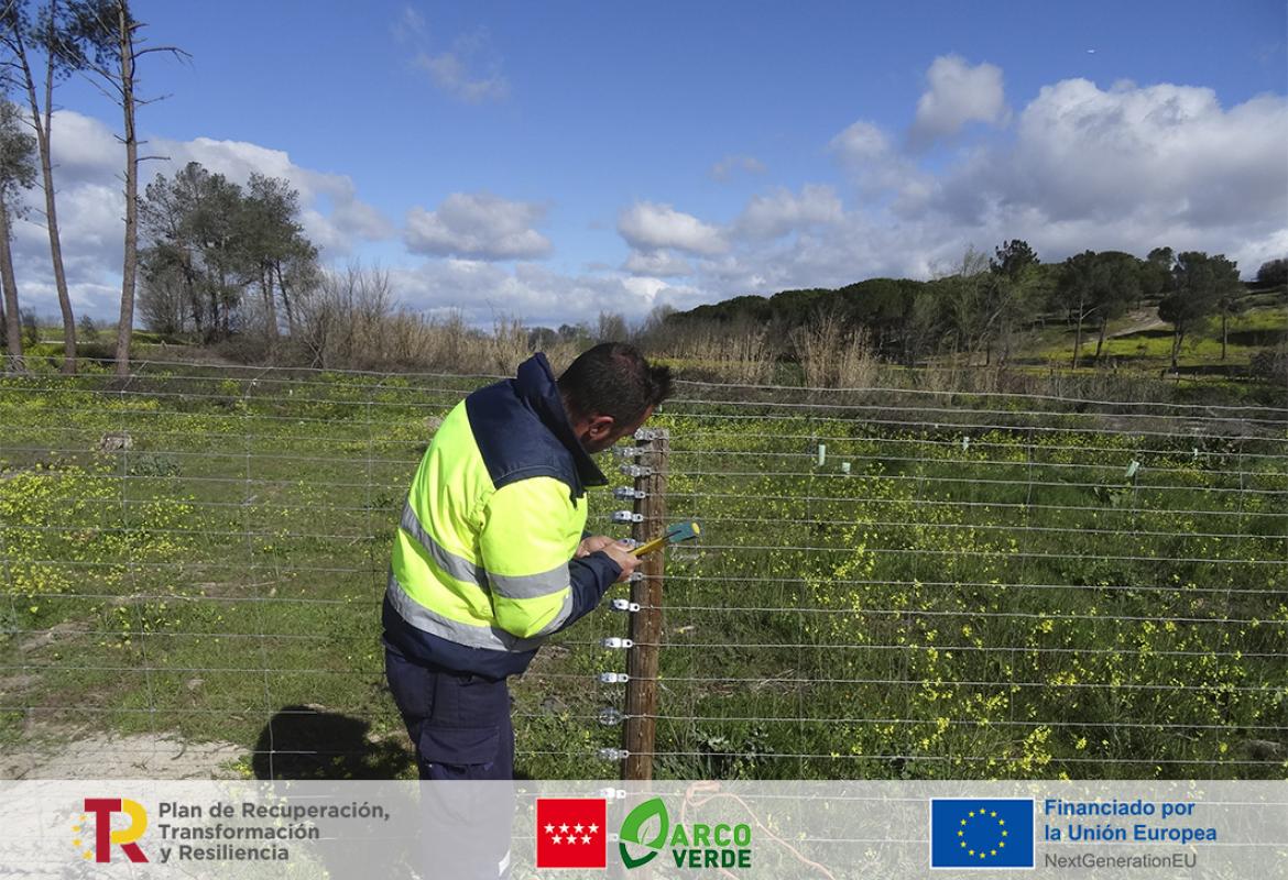 Trabajos Arco Verde uso público