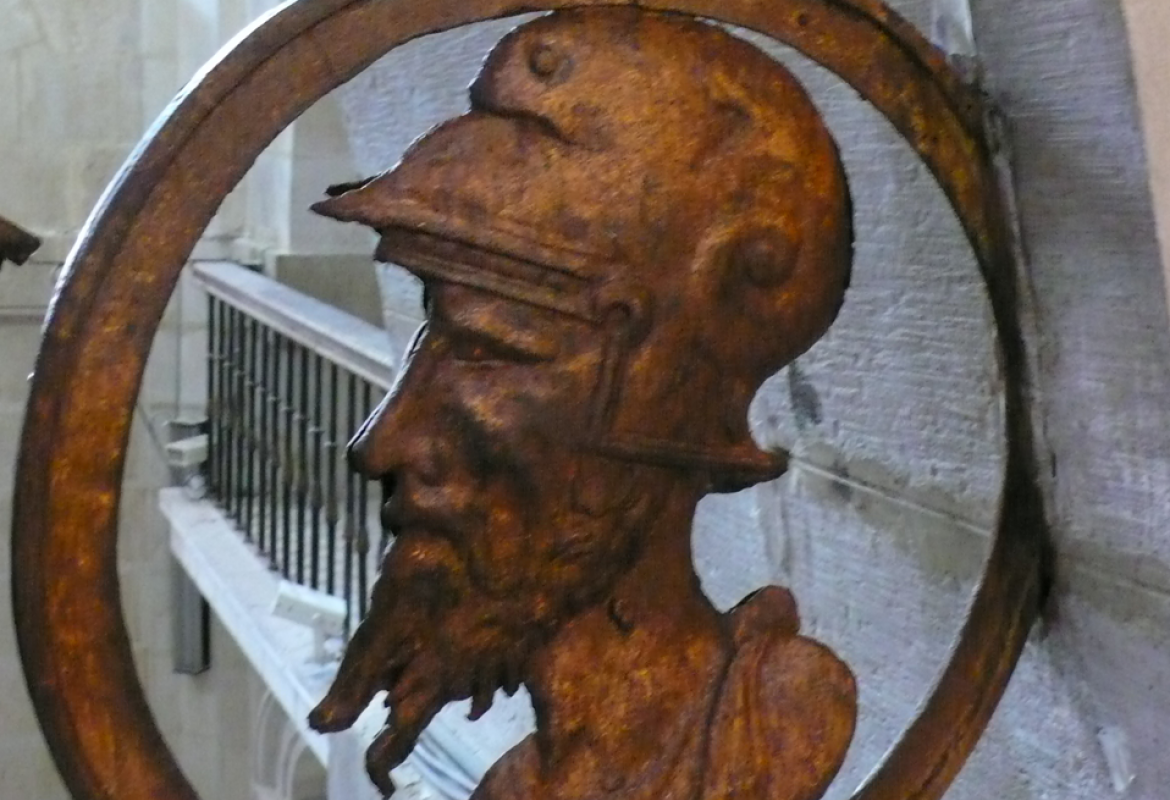 Reja de la capilla de la Anunciación o de Hernán López de Segovia