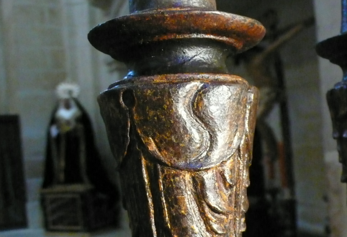 Reja de la capilla de la Anunciación o de Hernán López de Segovia