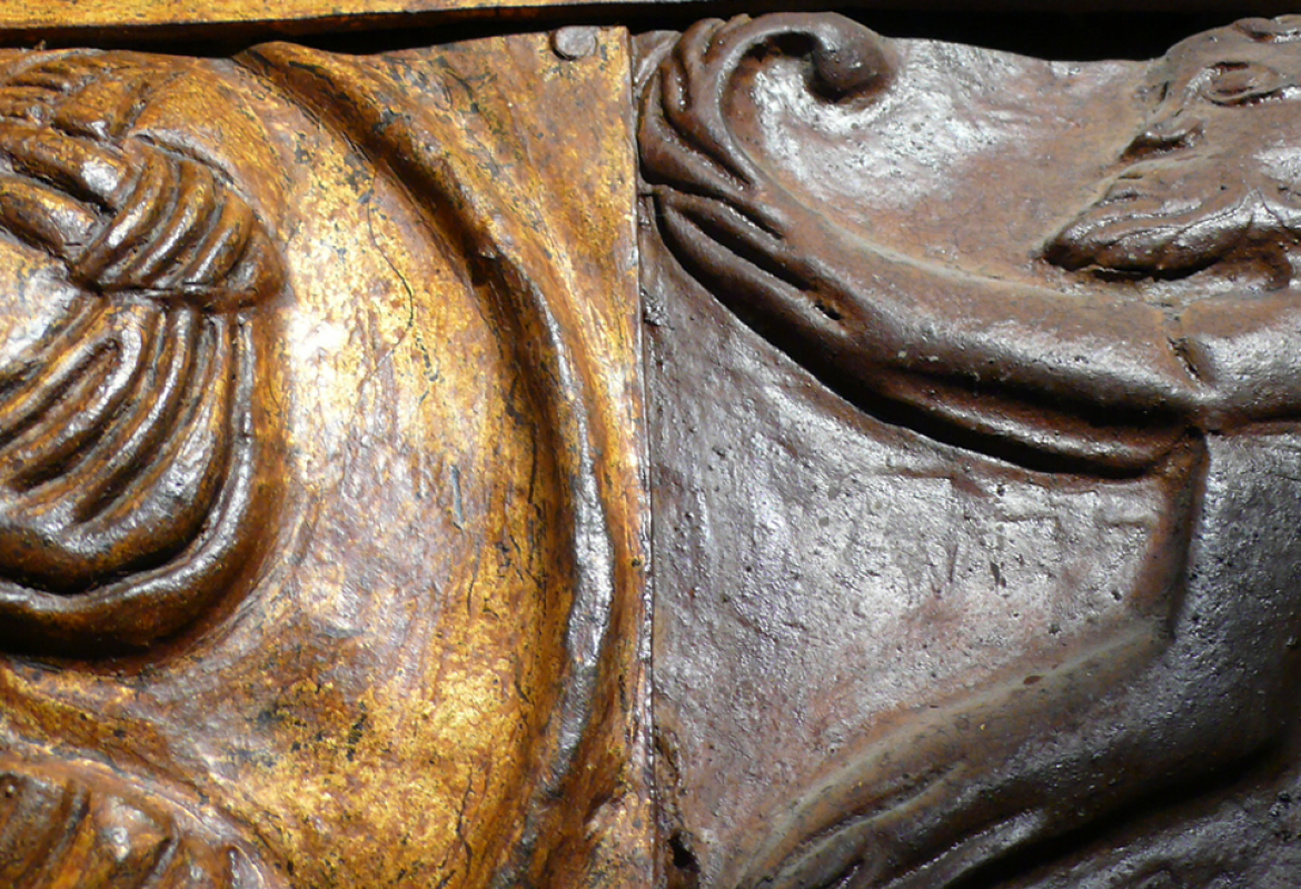 Reja de la capilla de la Anunciación o de Hernán López de Segovia