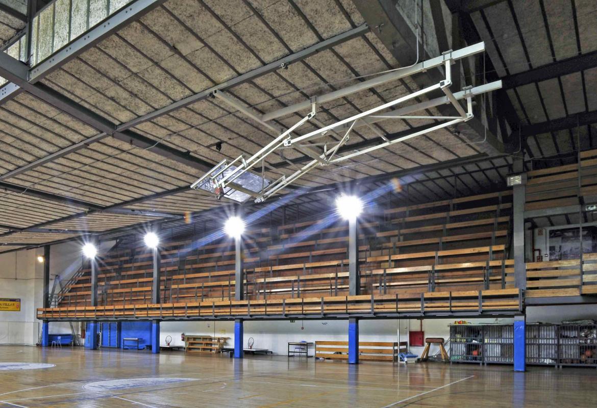 Gimnasio del Colegio Maravillas, interior Gimnasio del Colegio Maravillas