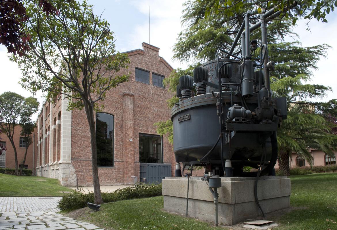 Edificio de la la Antigua Central Eléctrica de Pacífico, en Madrid La Antigua Central Eléctrica de Pacífico, en Madrid