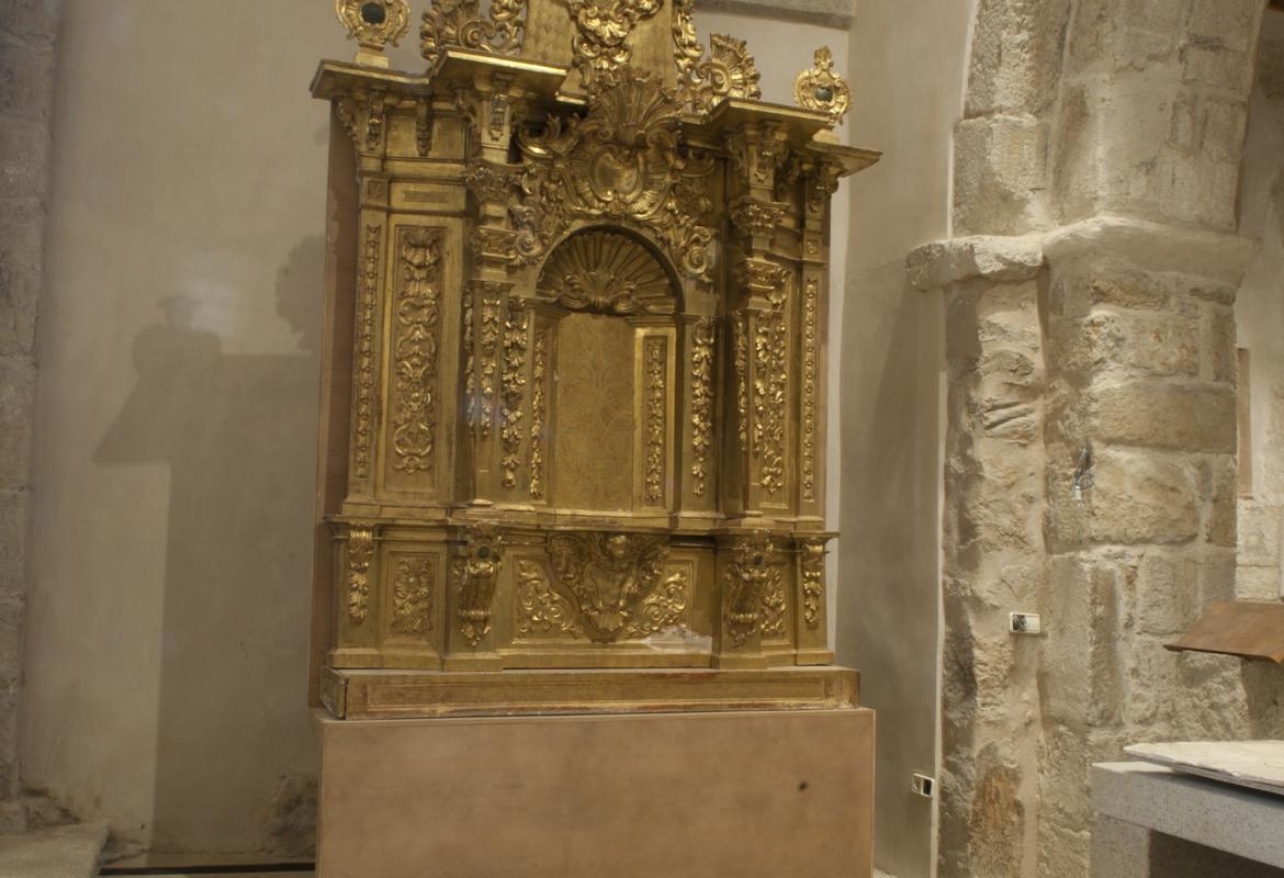 Retablo de la iglesia parroquial de Santo Domingo de Silos en Prádena del Rincón  Iglesia parroquial de Santo Domingo de Silos