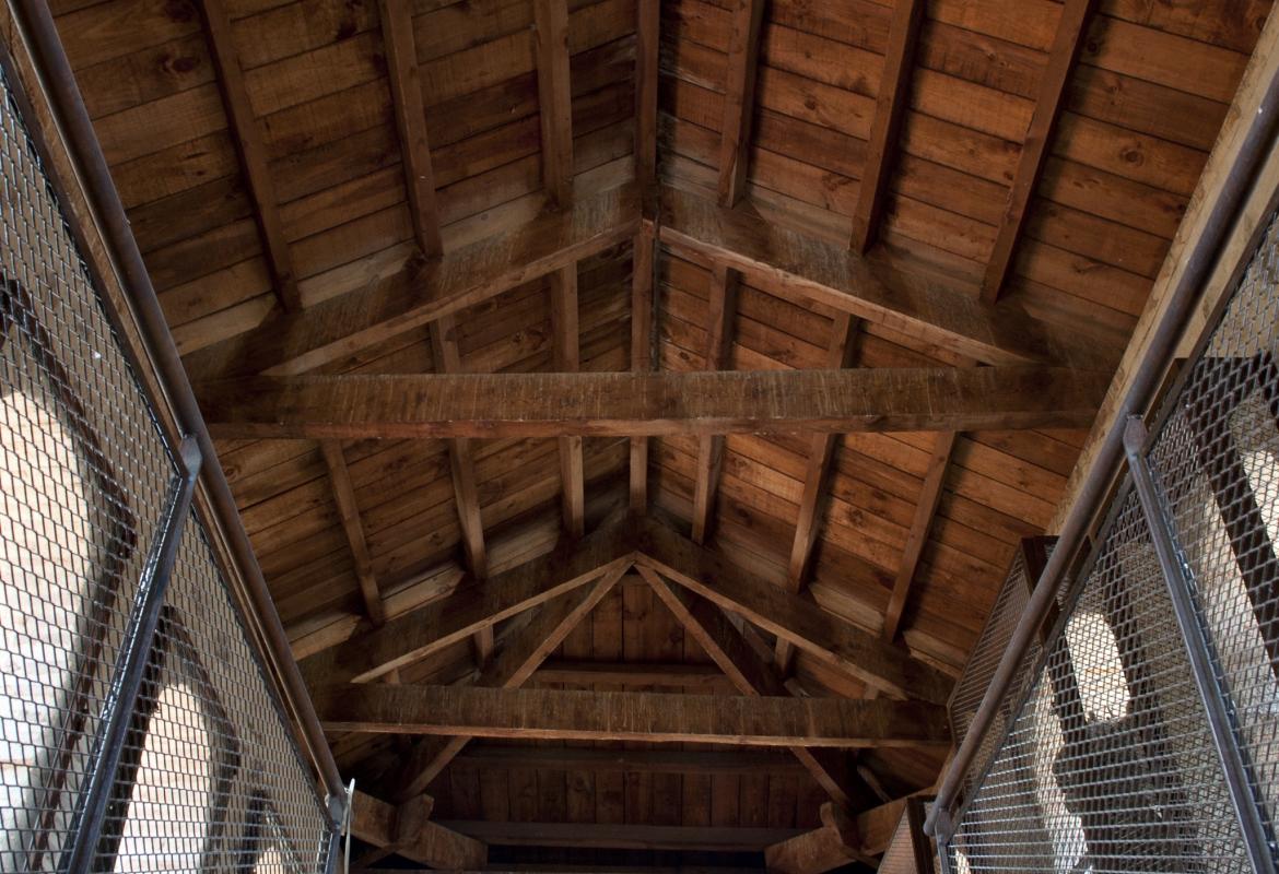 Artesonado de la iglesia parroquial de Santo Domingo de Silos en Prádena del Rincón  Iglesia parroquial de Santo Domingo de Silos