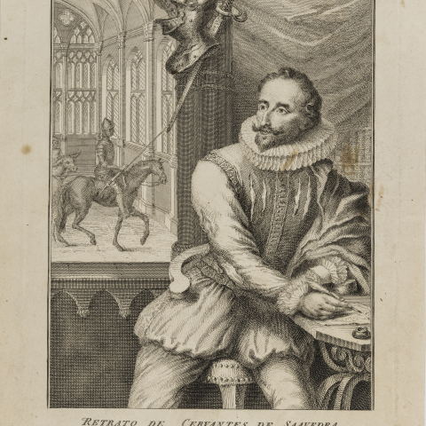 Retrato de Miguel de Cervantes_