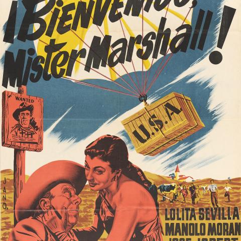 Cartel película Bienvenido, Mister Marshall_
