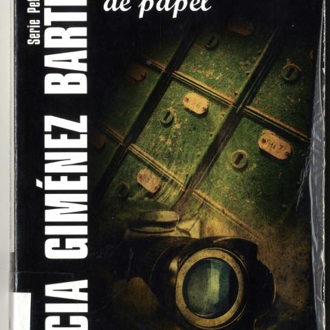 Cubierta de "Muertos de papel", de Alicia Giménez Bartlett_