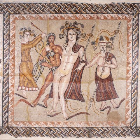 Mosaico de Baco_© MAR / Foto: Mario Torquemada - MAR Mosaico de Baco_MAR