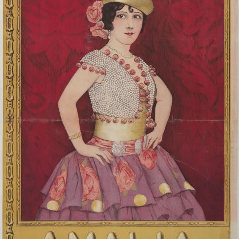 "Amalia Molina" (Cartel) - Biblioteca Regional de Madrid_