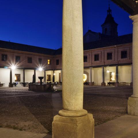 Patio. Monasterio El Paular. Rascafría