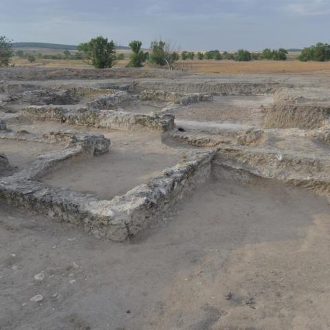 Yacimiento La Torrecilla en Getafe imagen de un yacimiento arqueológico