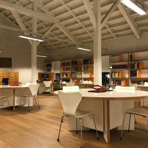 Sala de Investigadores de la Biblioteca Regional de Madrid