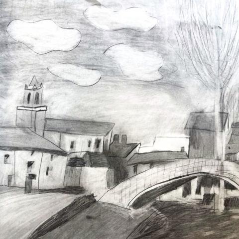 Mi pueblo, de Rebeca Morillas