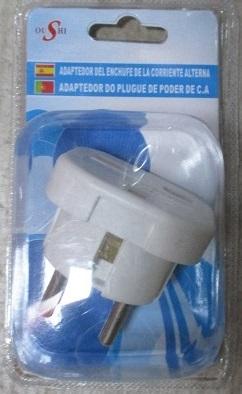 adaptador enchufe