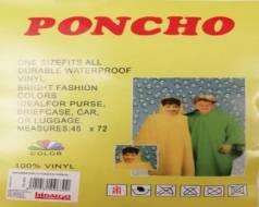 poncho niños