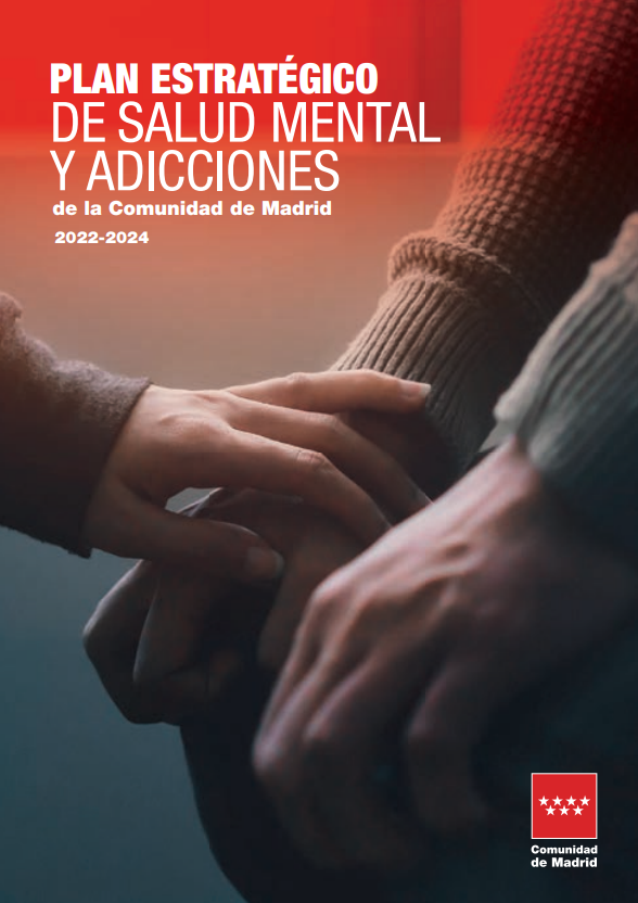 Portada del Plan Estratégico de Salud Mental y Adicciones 2022-2024