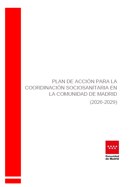 Plan de acción para la coordinación sociosanitaria en la Comunidad de Madrid 2026-2029 Imagen portada del Plan