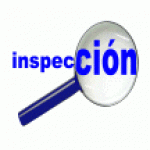 dibujo de una lupa sobre la palabra inspección ampliando las letras finales